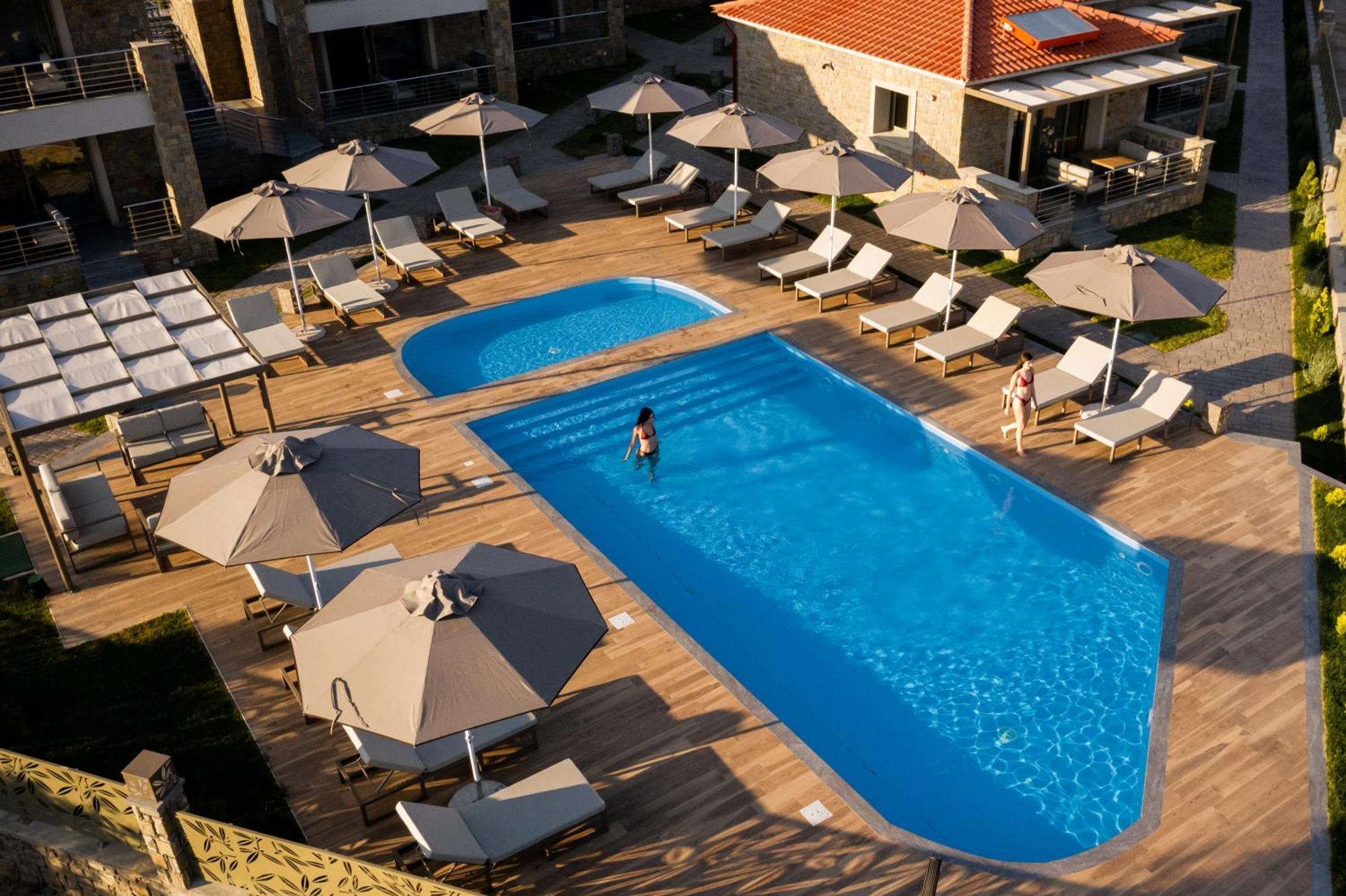 Costa D' Ifesto Aparthotel Agios Ioannis Kaspaka Exteriör bild